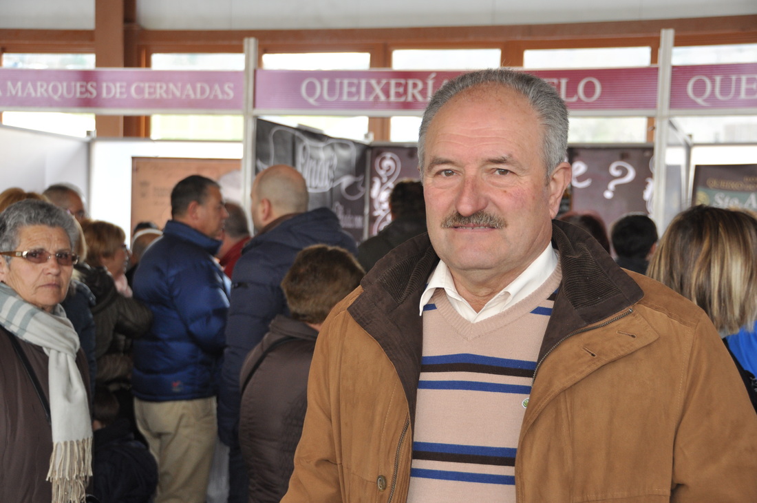 Enrique Fernández, presidente da DOP Cebreiro / queixosdegalicia.com