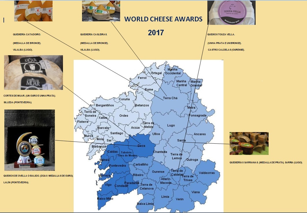 World Cheese Awards / queixosdegalicia.com